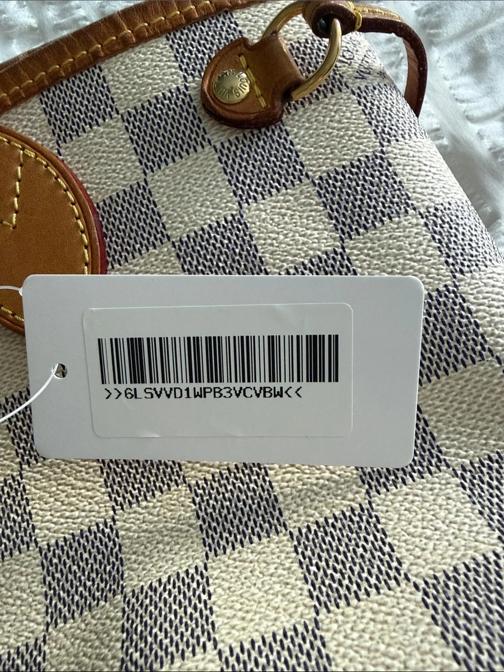 Authentic Louis Vuitton Damier Azur Neverfull PM